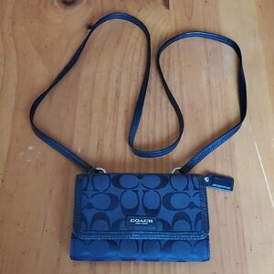 Black Crossbody Wallet